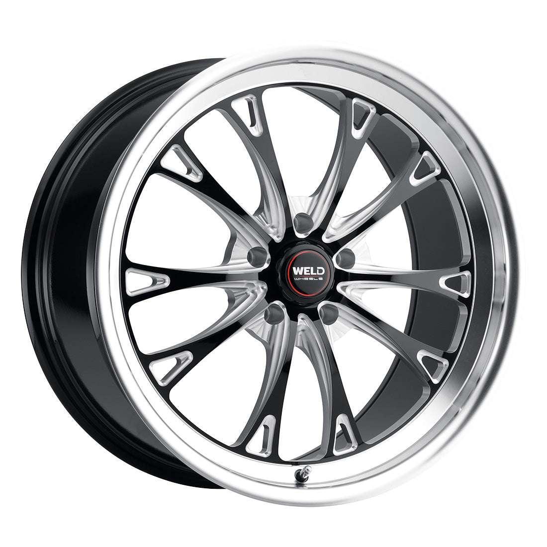 20x9.5 Belmont 5x120.65 ET50 BS7.2 Gloss BLK MIL DIA 70.3